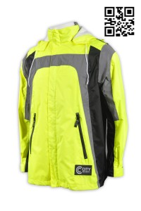 J478 3in1 jackets work uniforms hi vis reflective jackets design seamless tape sealing jacket wholesale reflective windbreaker jackets supplier company HK 